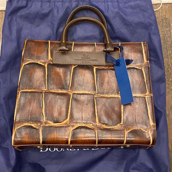 Vintage Dooney and Bourke crocodile print bag - Picture 2 of 13